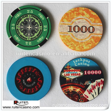 New Style 14g Special Ceramic Poker Chips Can Do Any Design